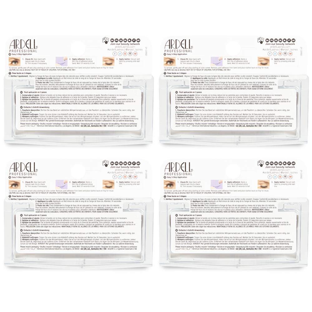 Ardell Wispies Cluster 603 four-pack provides reusable, budget-friendly lash options.