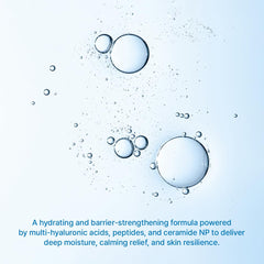 ARENCIA Ceramides and Hyaluronic Acid blend visual supporting skin barrier.