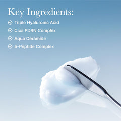 ARENCIA hydration close-up suggests soothing hydration for dry skin.
