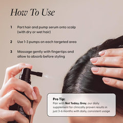Clinical research backing safety and efficacy for Arey To The Root serum.