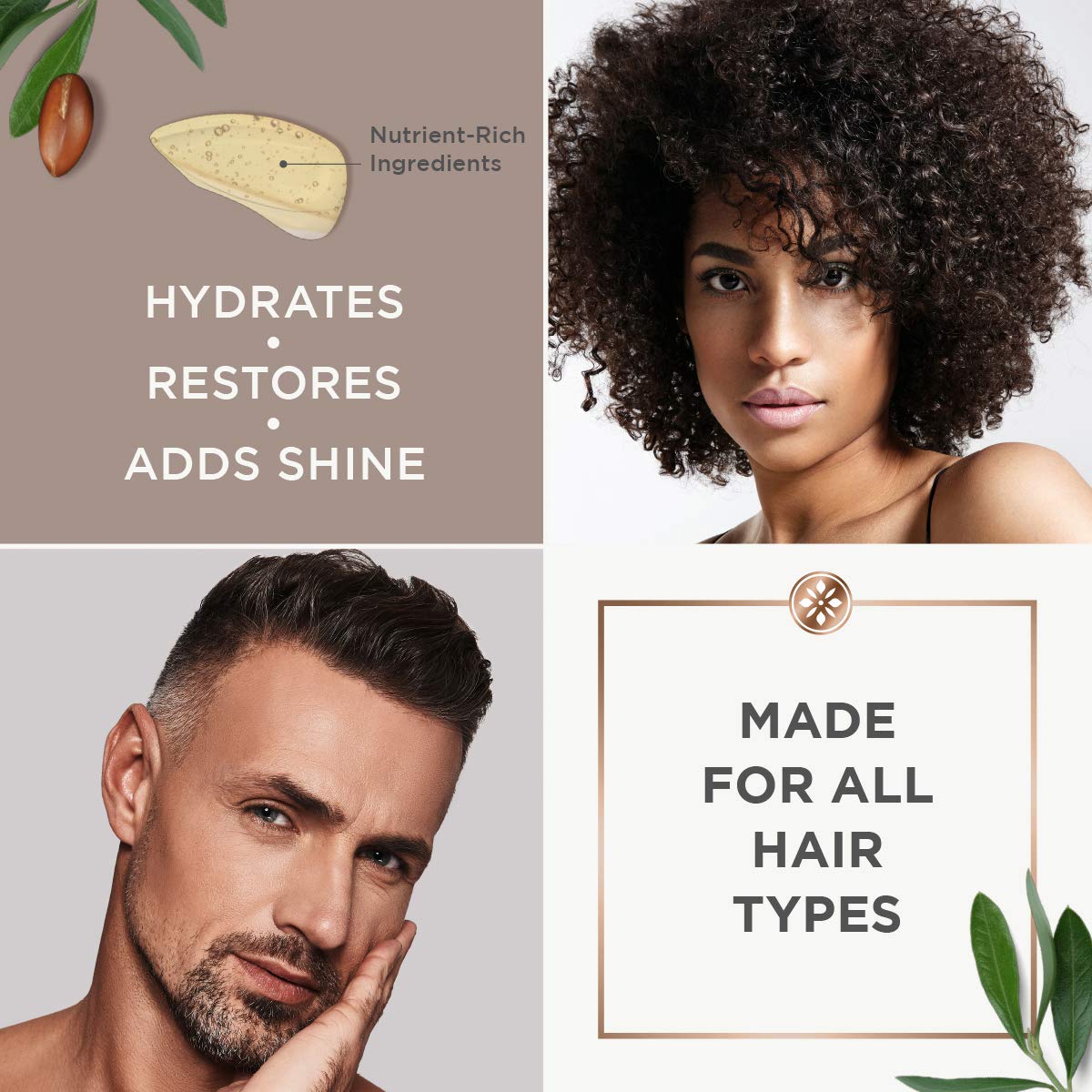 Packaging highlights the cruelty-free formula and premium ingredient blend.
