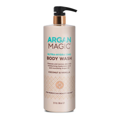 Argan Magic Made in USA label highlighting quality and safety standards