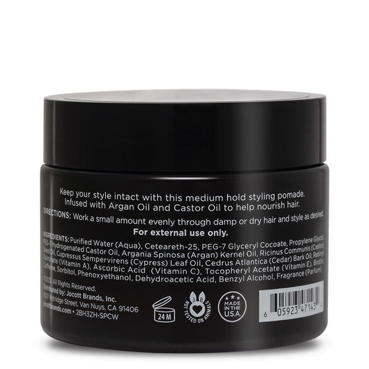 Argan Magic packaging shows USA-made and cruelty-free credentials.
