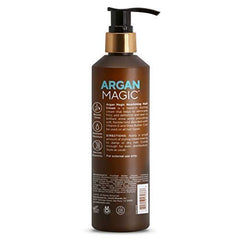 Two-pack of Argan Magic Nourishing Hair Cream ready for routine use.