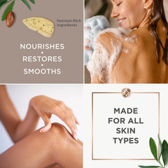 Argan Magic Shea Butter texture close-up suggesting softness and hydration