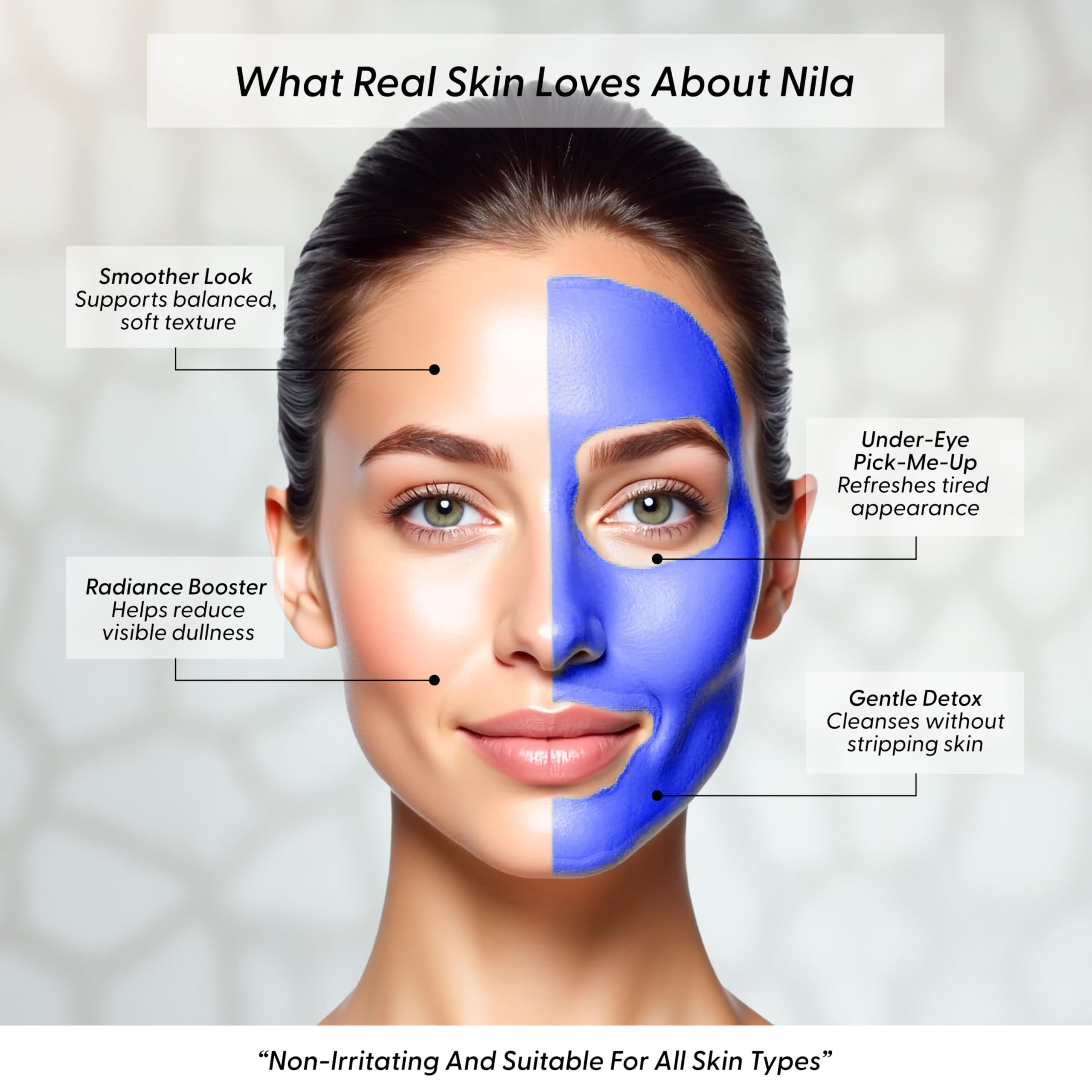 Argaviva Nila Powder rosewater mix for smoothing mask