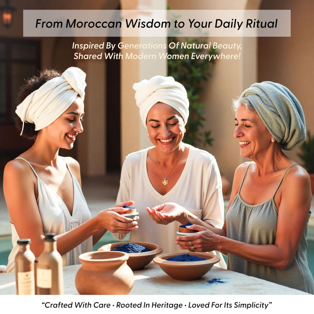 Argaviva Nila Powder spa glow closeup ritual-like treatment