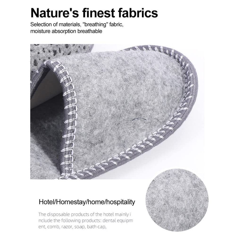 ariarly hotel travel slippers multi-pack suitable for guests.