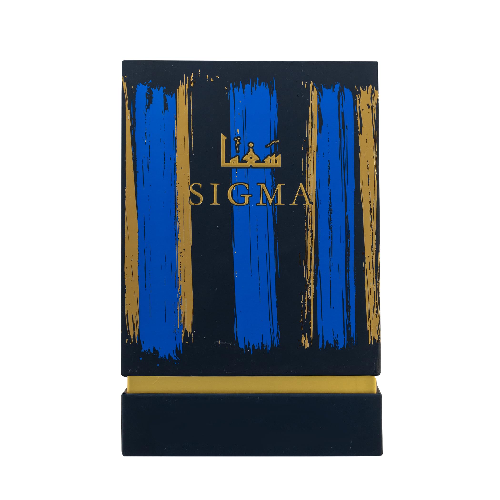 ARIAZ Sigma base with amber and woods provides warmth and lasting presence.