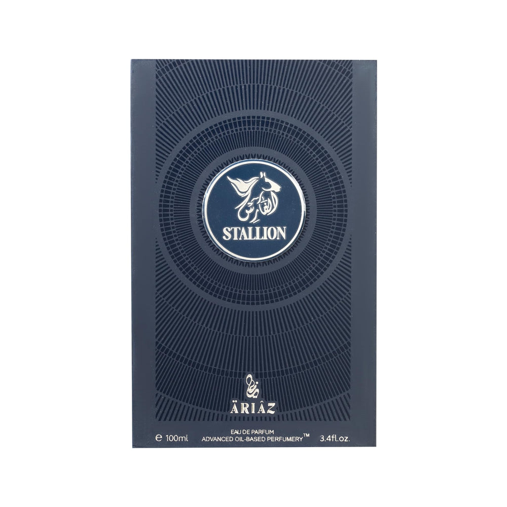 ARIAZ Stallion closeup ambrox note emphasizes mineralic brightness