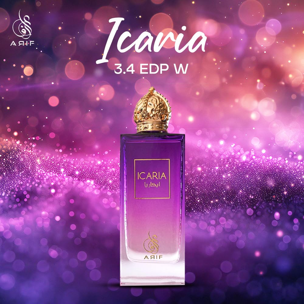 ARIF Icaria floral heart close-up highlights delicate petals.