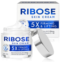 ARIOS D-Ribose Cream bottle shows premium anti-aging hydration for all skin types.