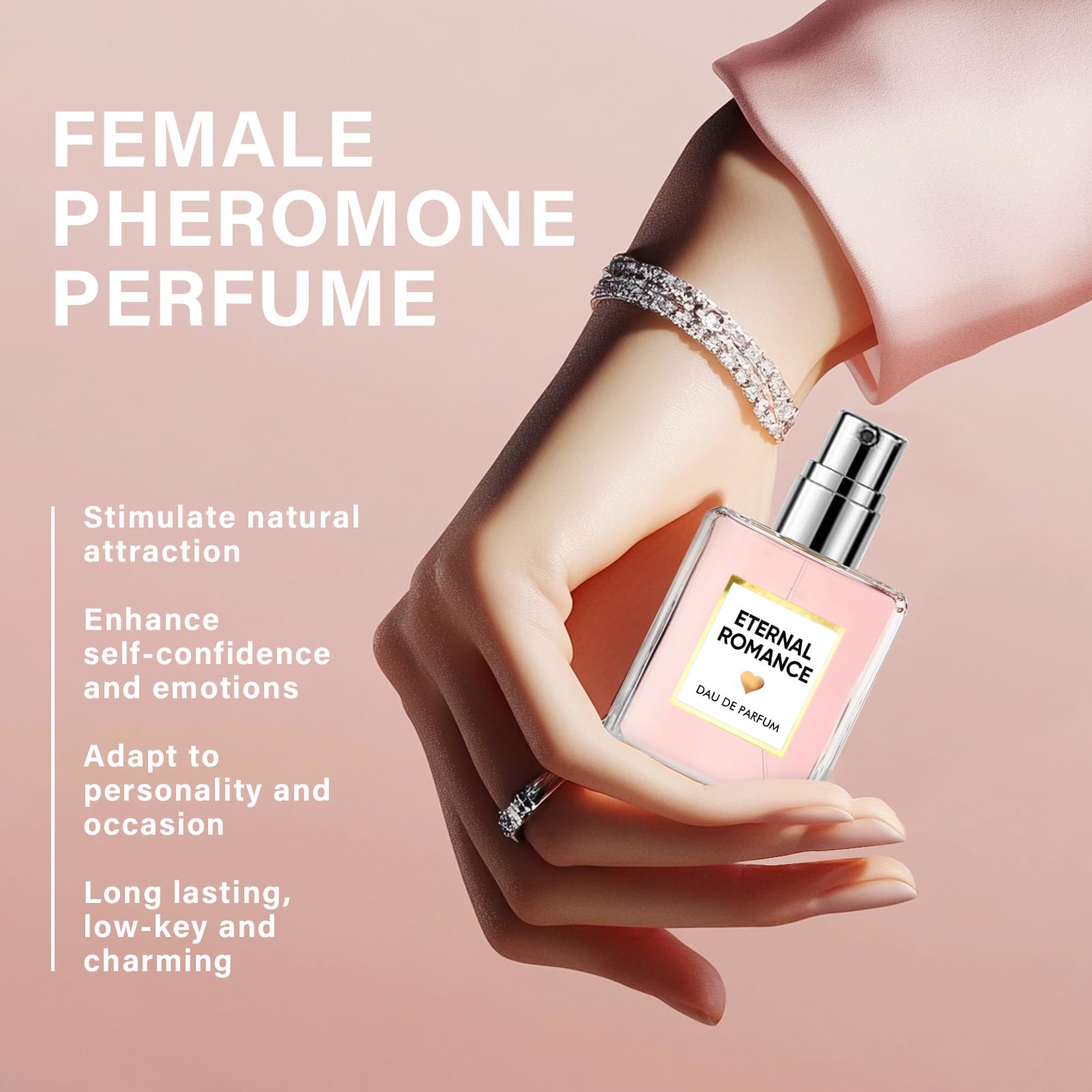 ARIOS Pheromone Perfume travel size fits the purse for on-the-go use