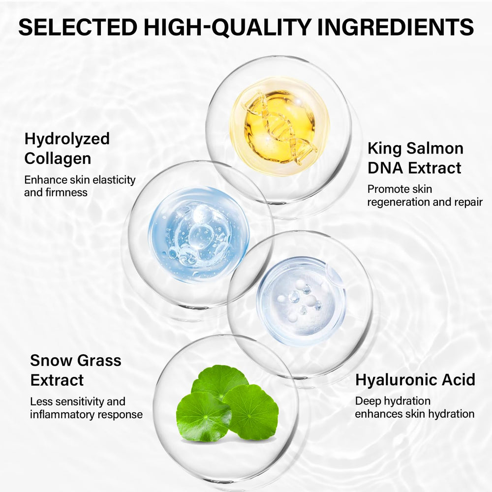 ARIOS Salmon DNA Ampoule bottle upside down to draw essence evenly