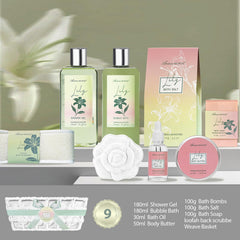 ArioseMonde bath gel and bubble bath duo, ideal for a refreshing morning ritual.