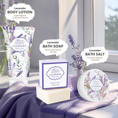 ArioseMonde spa gift basket with multi-use packaging for home pampering.