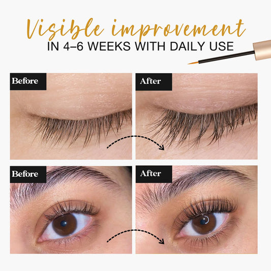 Arishine Eyelash Growth Serum applicator brush for precise lash and brow application
