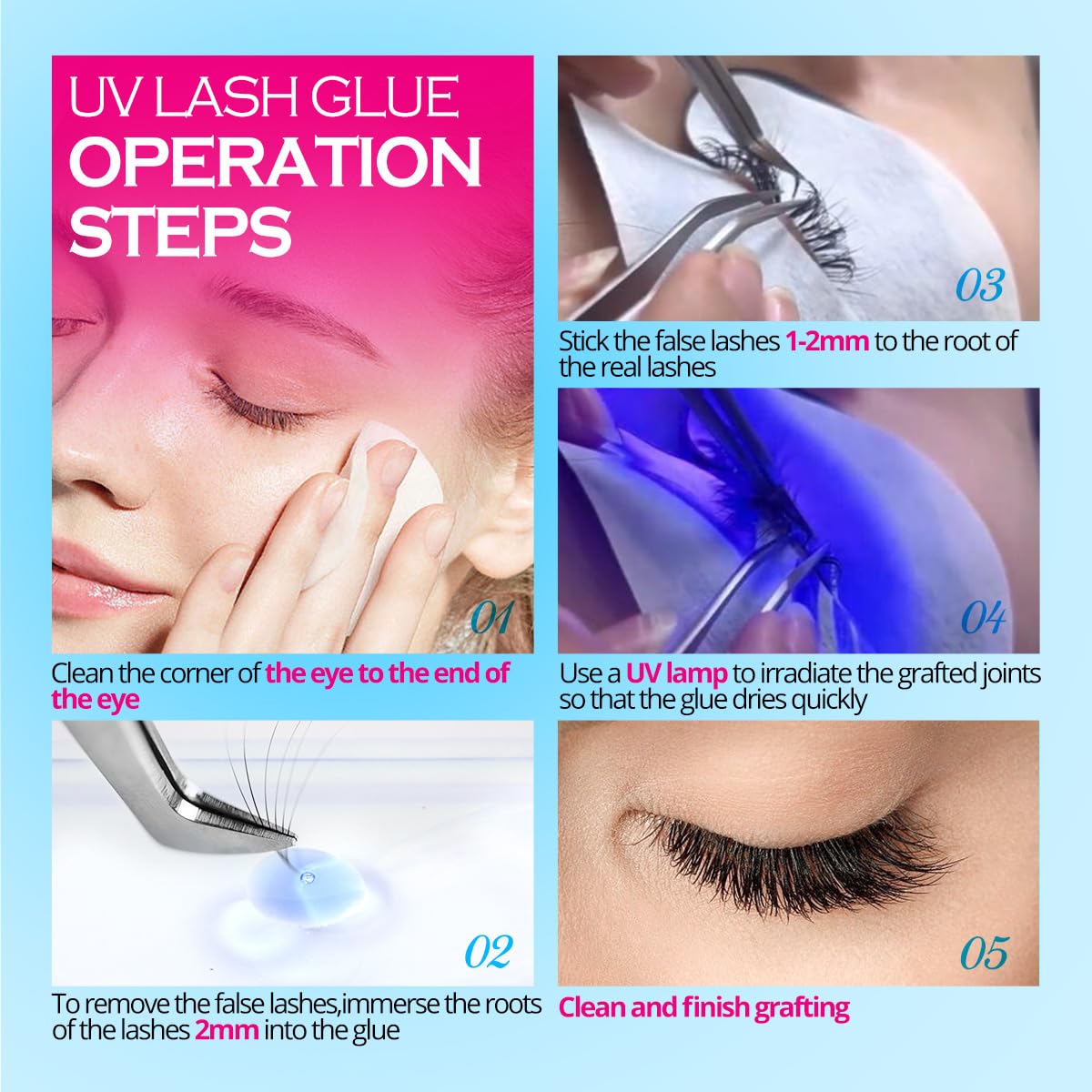 ARISON LASHES all-in-one kit delivering salon-quality lash extensions.