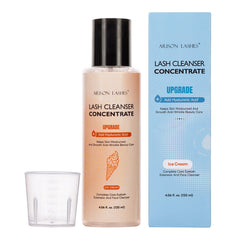 ARISON LASHES eyelash cleanser concentrate bottle pour for easy dilution and daily cleaning