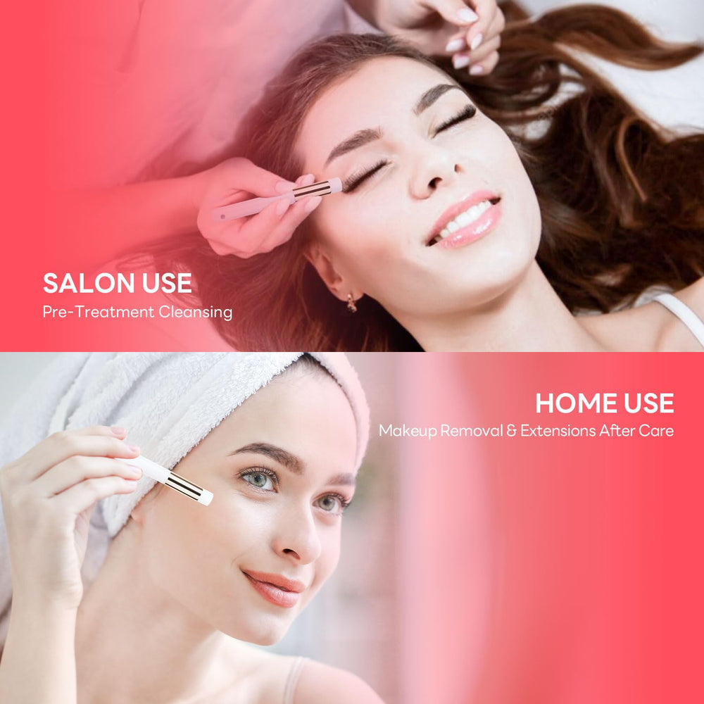 ARISON LASHES lifestyle image showing refreshed lashes post-cleanse