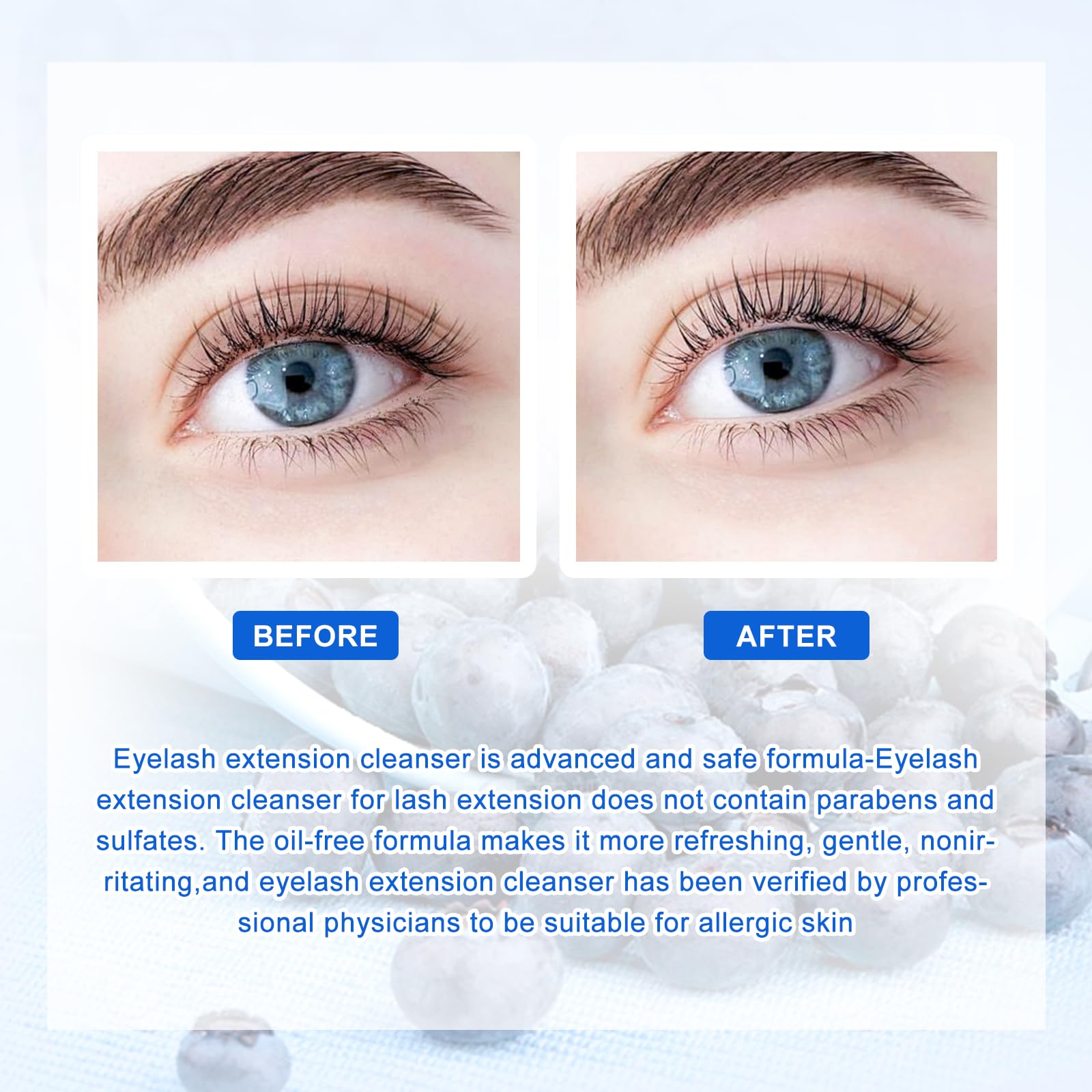 ARISON LASHES home and salon use illustration showing versatility.