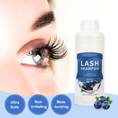 ARISON LASHES lash-cleanser pump closeup for easy application.