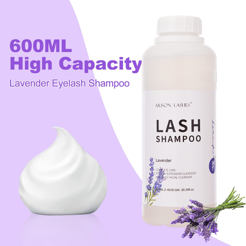 ARISON LASHES paraben- and sulfate-free formula on the bottle.