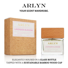 ARLYN vegan cruelty-free label reflects ethical fragrance choices.