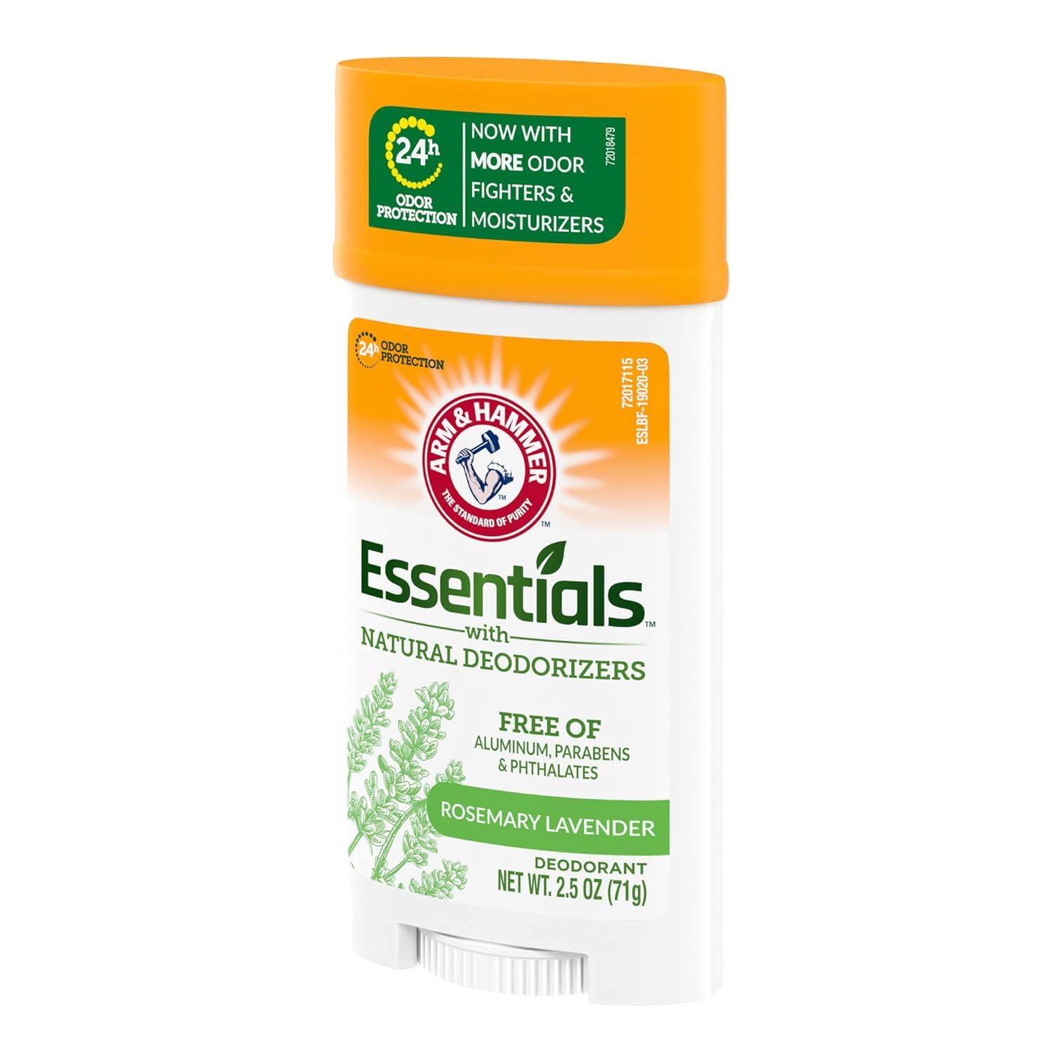 Arm & Hammer Essentials Natural Deodorant Fresh application on arm demonstrates easy daily use.