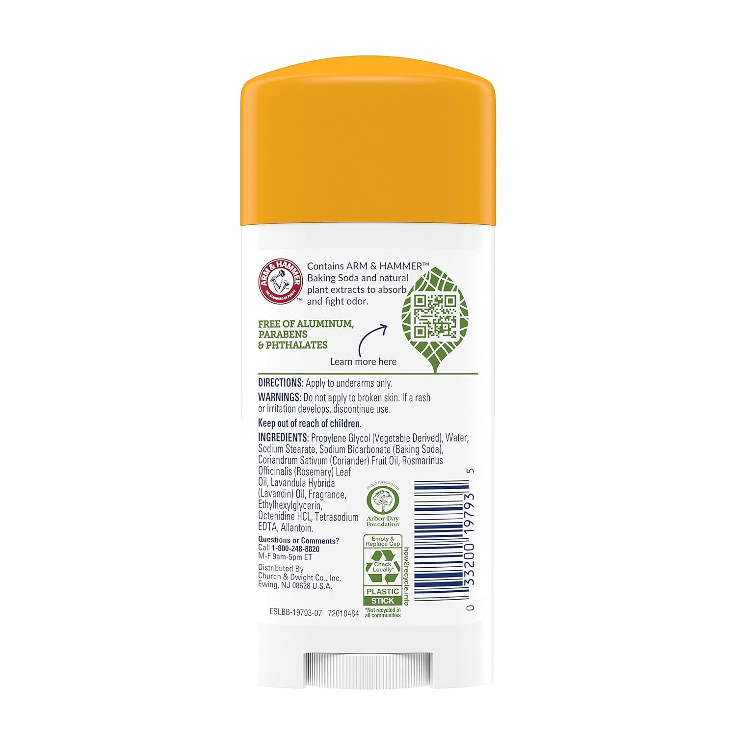 Arm & Hammer Essentials Natural Deodorant Fresh pack of twelve on shelf highlights budget-friendly convenience.
