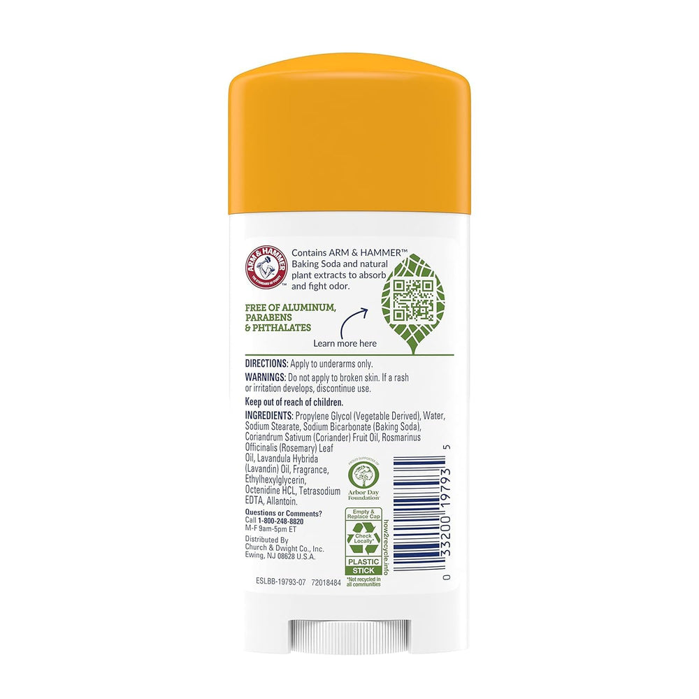 Arm & Hammer Essentials Natural Deodorant Fresh pack of twelve on shelf highlights budget-friendly convenience.