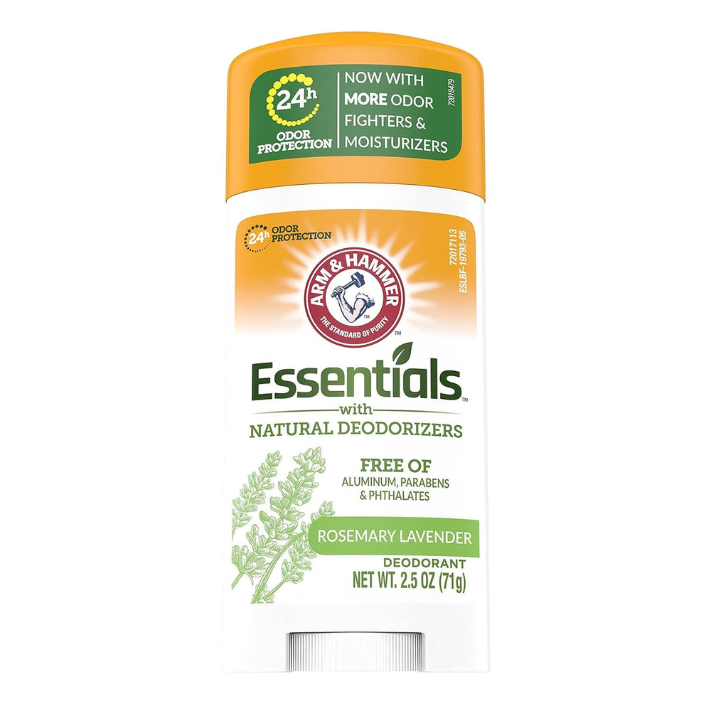 Arm & Hammer Essentials Natural Deodorant Fresh packaging shows value and clean design.