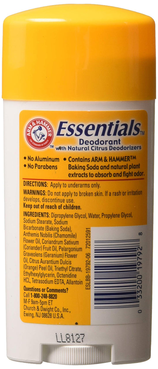 Arm & Hammer Essentials natural plant extracts close-up highlight odor-fighting ingredients.