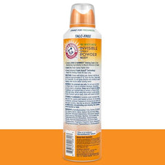 Arm & Hammer talc-free formula spray reduces residue while refreshing skin