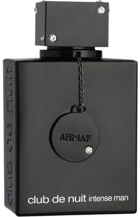 Armaf Club De Nuit Intense box packaging, presenting gift-ready presentation and brand credibility.