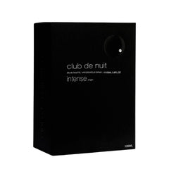 Label detail of Armaf Club de Nuit Intense Man branding
