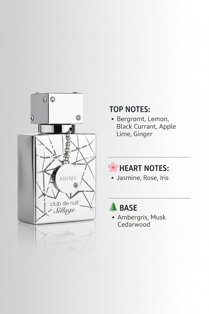 Armaf Club De Nuit Sillage perfume oil pour image – easy dab-on use for daily aroma.
