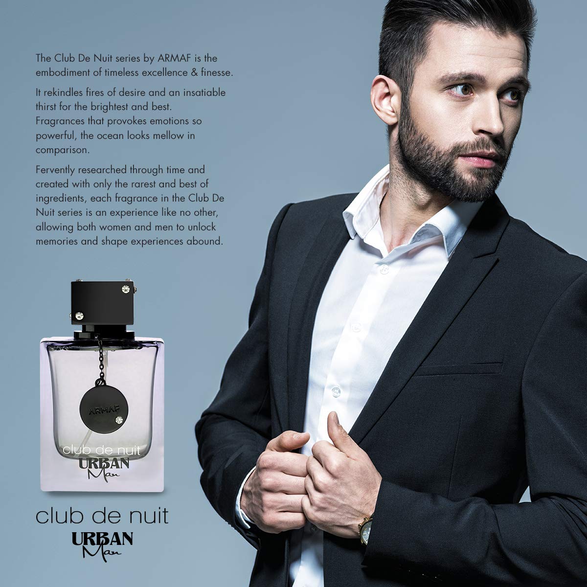 Armaf Club De Nuit Urban Man close notes, highlight citrus and spice.