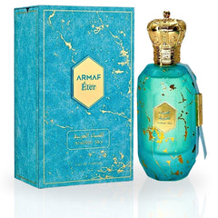 Armaf Eter Arabian Sky top notes evoke crisp citrus energy for daytime wear.
