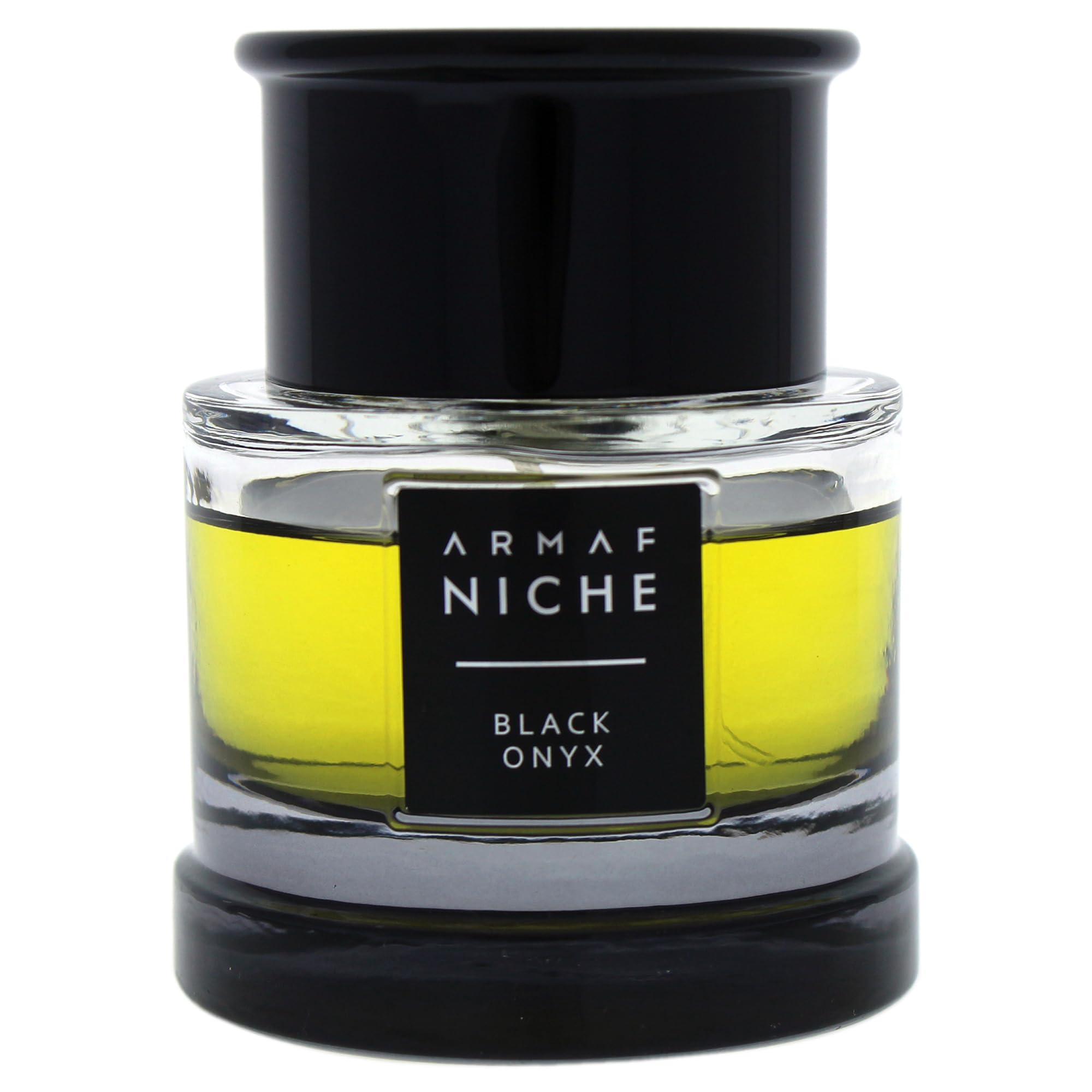 Armaf Niche Black Onyx opening-notes showcase citrus and spice for a bright start.