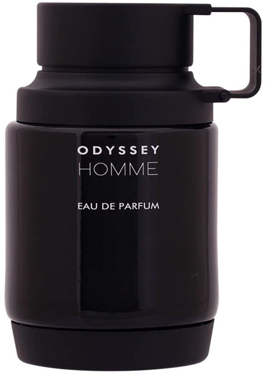 Armaf Odyssey Homme bottle front view highlighting elegant design and premium finish