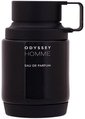 Armaf Odyssey Homme bottle front view highlighting elegant design and premium finish
