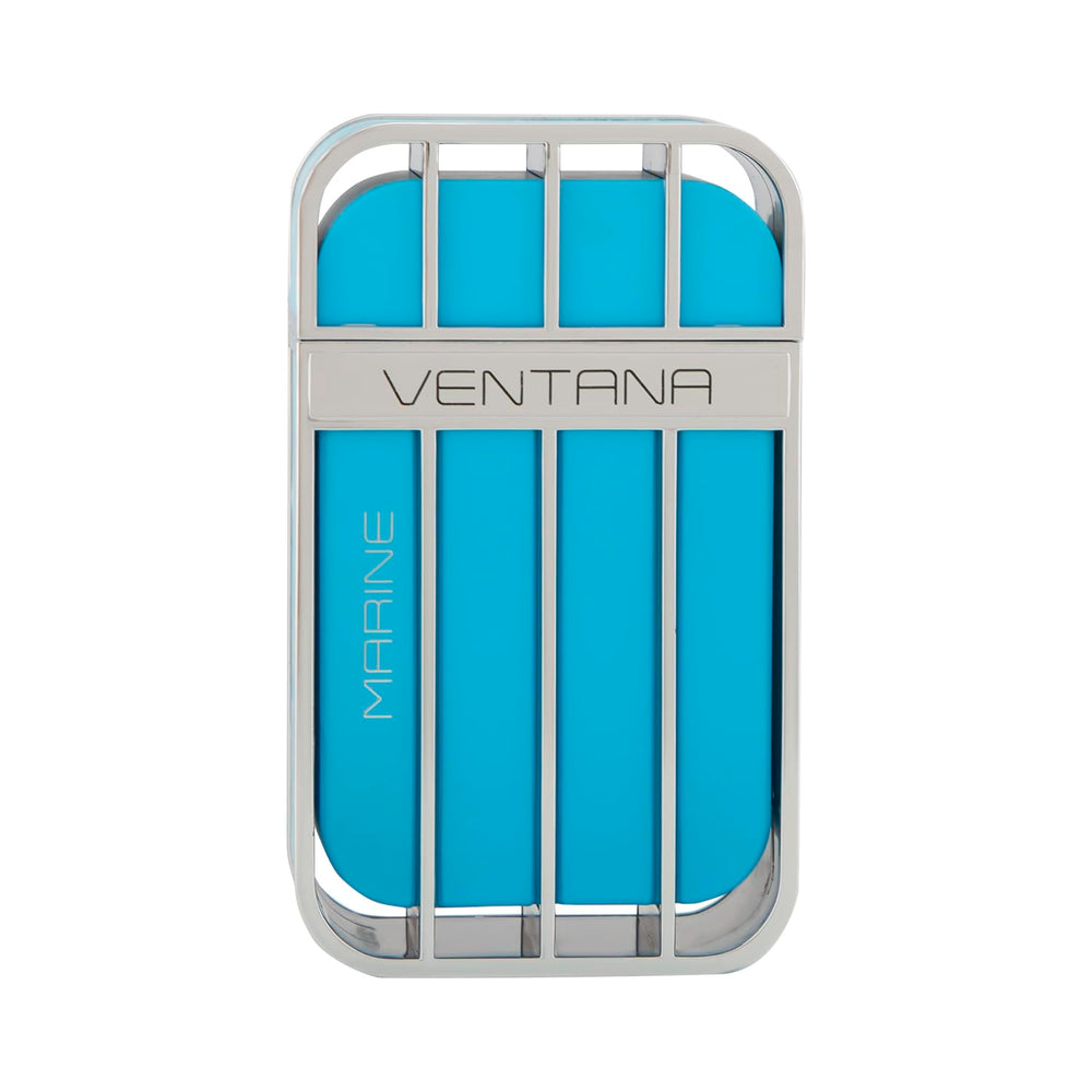 Armaf Ventana Marine bottle closeup for a premium daily fragrance.