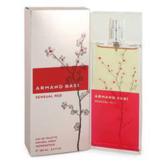 Armand Basi Sensual Red Eau de Toilette spray for everyday wear and evening occasions.