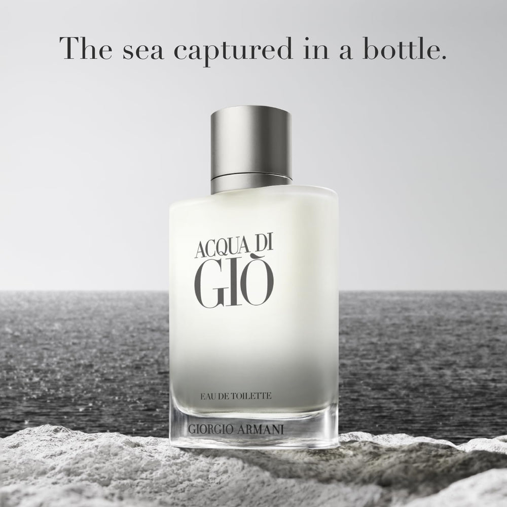Armani Beauty Acqua di Gio jasmine and cedarwood blend on display