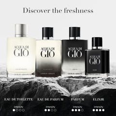 Armani Beauty Acqua di Gio Parfum gift-set display ready on shelf.