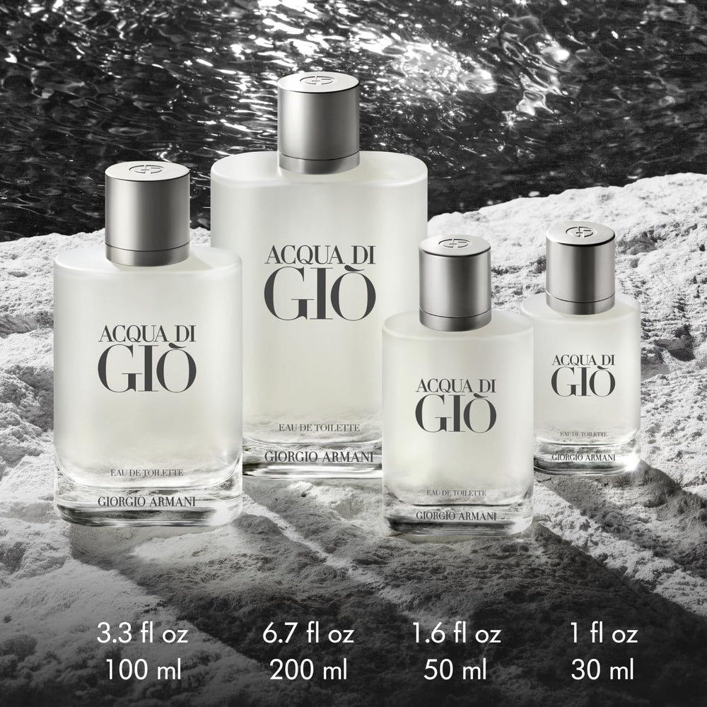 Armani Beauty Acqua di Gio white musk layer for a clean finish