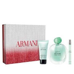 Armani Beauty Acqua di Gioia EDP bottle, timeless design for all-day freshness.