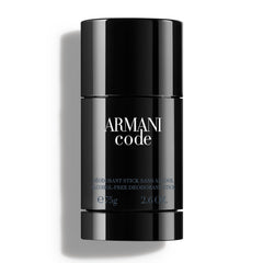 Armani Beauty Code deodorant stick bottle with refillable design for daily use.