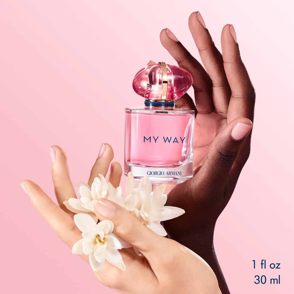 Armani Beauty My Way Nectar base notes vanilla and cedarwood add warmth